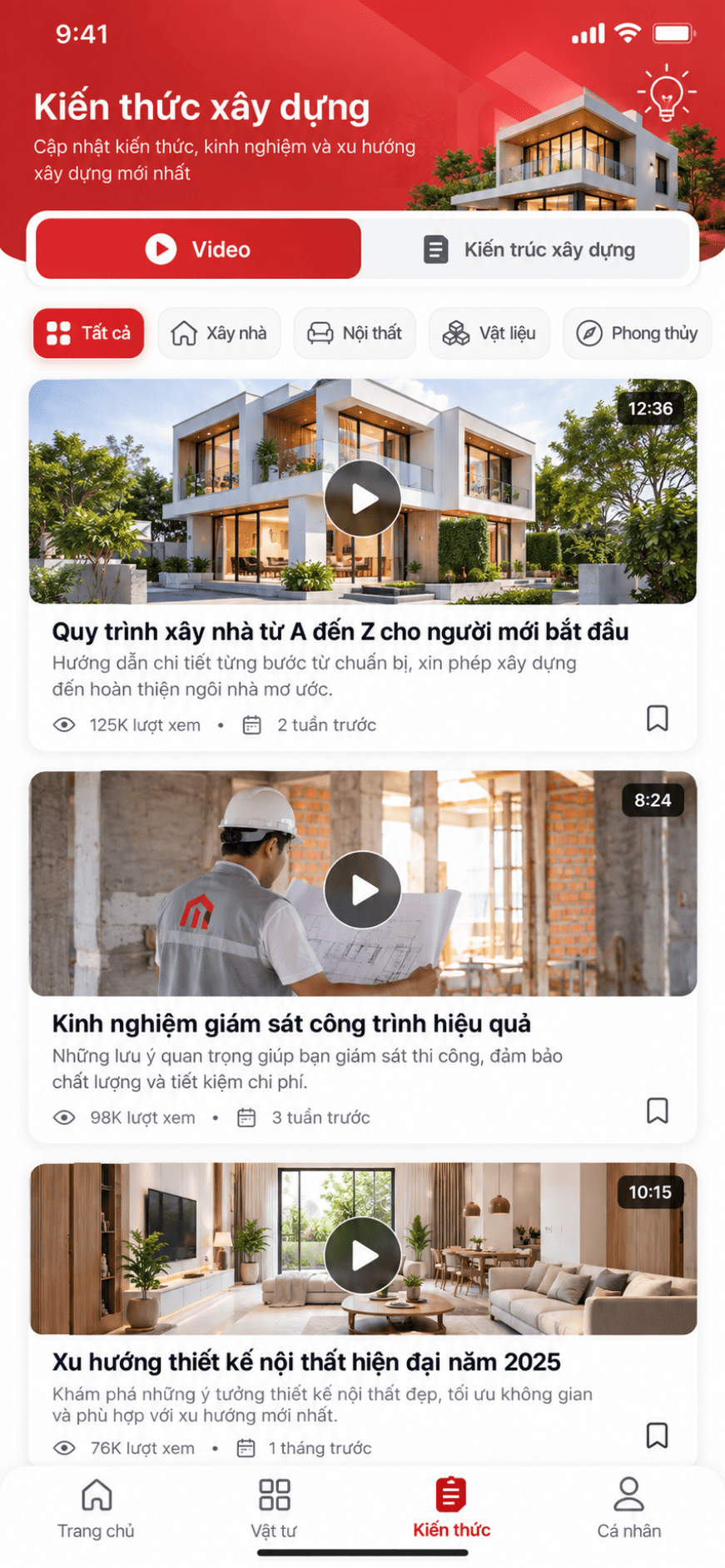 App xây dựng